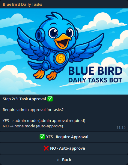 Require Admin Approval?